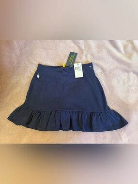 girls Polo by Ralph Lauren Navy Ruffled
Skort NWT